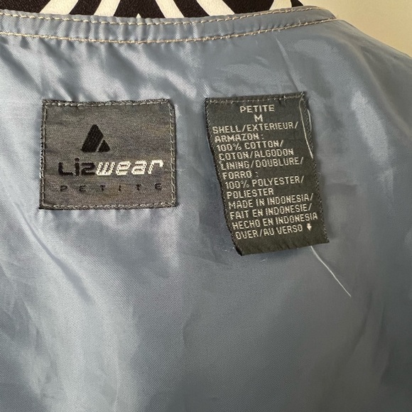 Vintage 90s  Liz Wear Floral Adjustable Vest - Picture 10 of 13